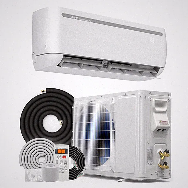 18000 BTU Mini Split Air Conditioner COOL HEAT PUMP Wifi System Ductless Kit