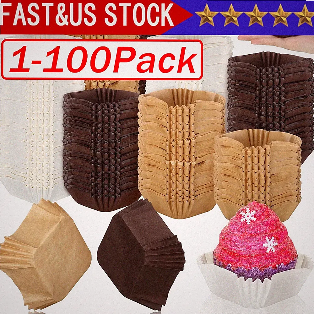 50 x Air Fryer Disposable Paper Tray Non-stick Parchment Oil-proof Liners 8" Lot