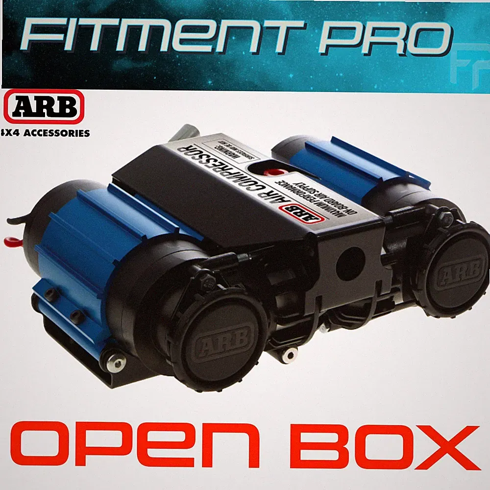 ARB Twin Motor Onboard Air Compressor Universal 12V Off-Road Application CKMTA1