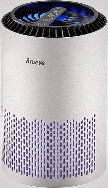AROEVE Air Purifiers for Bedroom Home, Air Purifier For Smoke Pollen Dander Hair