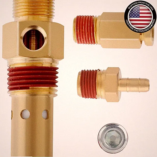 Durable 1/2 Inch Air Compressor Check Valve Kit with Barbed & Push-Fit Fittings