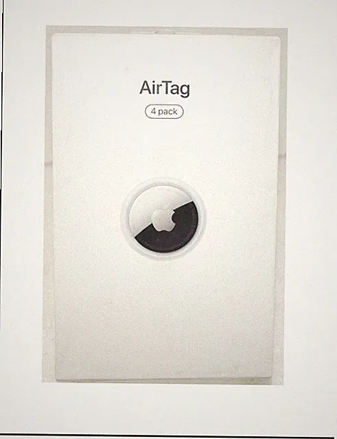 Genuine Apple AirTag Air Tag (4 Pack) - New in Box - Factory sealed