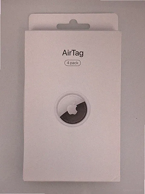 Genuine Original Apple AirTag MX532AM/A White Air Tag (4 Pack)