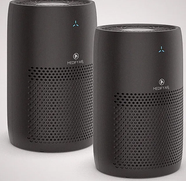 MA-22 Air Purifier with True HEPA H13 Filter | 555 ft² Coverage in 1hr | 2-Pack