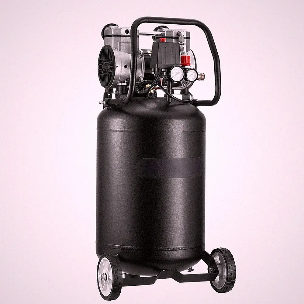 Oil-Free 14-Gal Air Compressor – 2HP, 4.3 SCFM @90PSI, Powder-Coated Steel