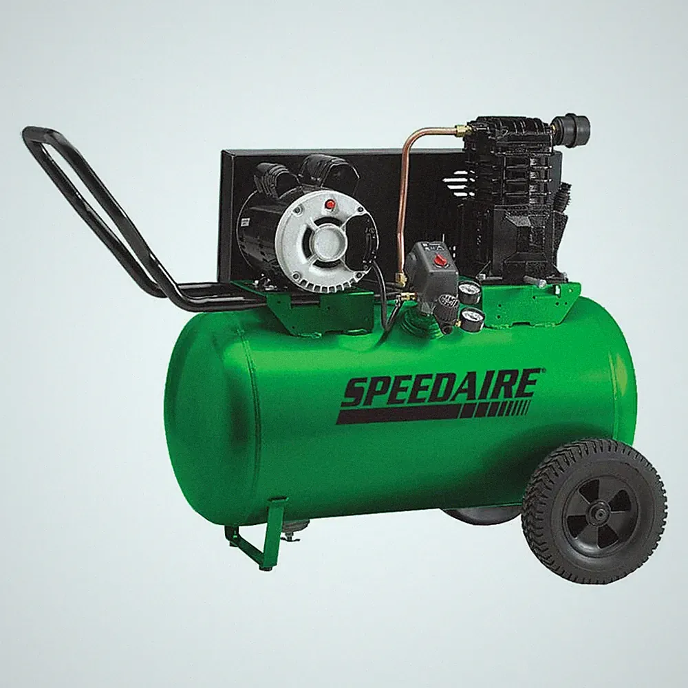 SPEEDAIRE 1NNF7 Portable Air Compressor,20gal,Horizontal 1NNF7