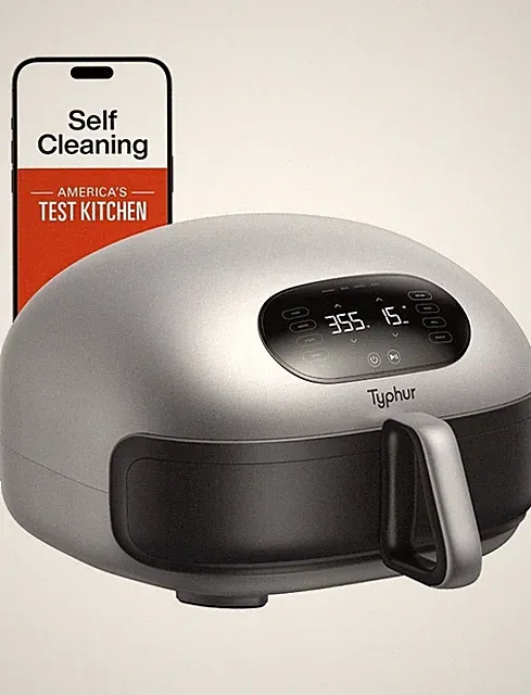 Typhur Dome 2 Air Fryer, Extra Large with Superior Airflow, Self-cleaning.